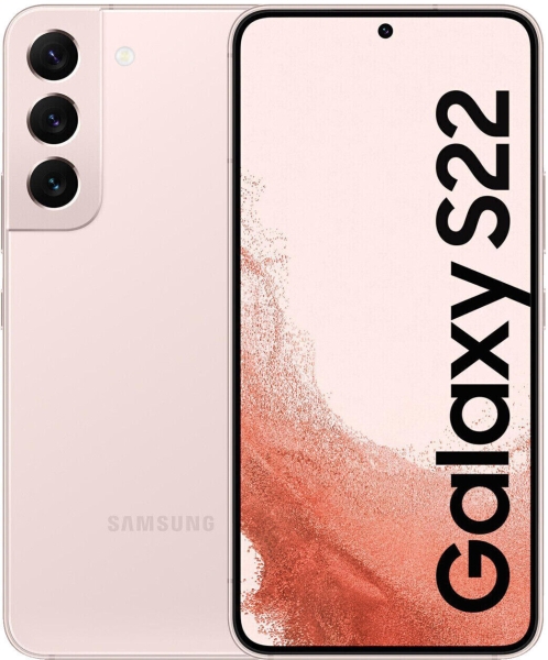 Samsung Galaxy S22 Smartphone 128GB Rosegold Pink Gold – Exzellent