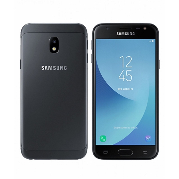 Samsung Galaxy J3 2017 – 16GB – Schwarz SM-J330FN – entsperrt Android Smartphone