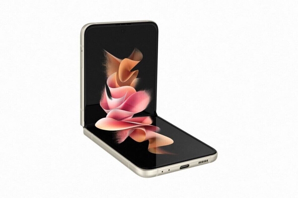 Samsung Galaxy Z Flip3 5G Smartphone 256GB Cream – Exzellent