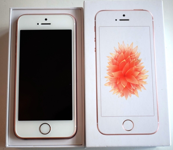 Apple iPhone SE 32GB Handy entsperrt rosa/gold Spacegrau 6 Monate Garantie verpackt