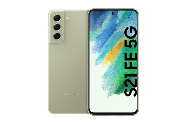 SAMSUNG Galaxy S21 FE 5G 256 GB Olive Dual SIM Smartphone