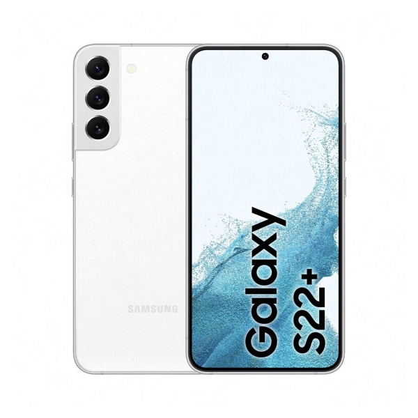 Samsung Galaxy S22+ Dual SIM Smartphone 256GB Weiß Phantom White – Exzellent