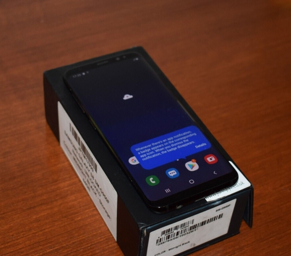 Guter Zustand Samsung Galaxy S8 Smartphone 64gb Mitternacht schwarz entsperrt G950F