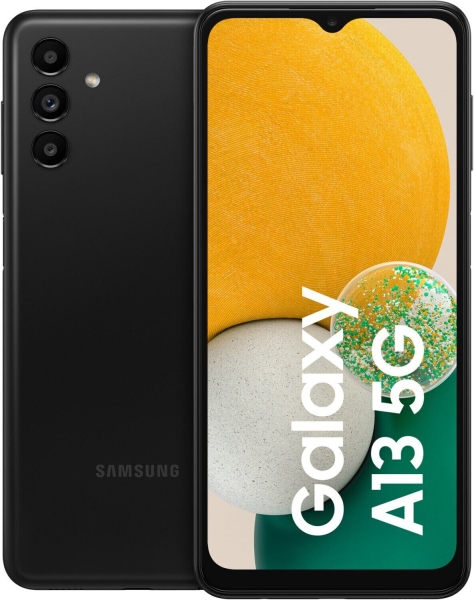 Samsung Galaxy A13 5G Dual-SIM Smartphone 64GB Schwarz Black – Exzellent