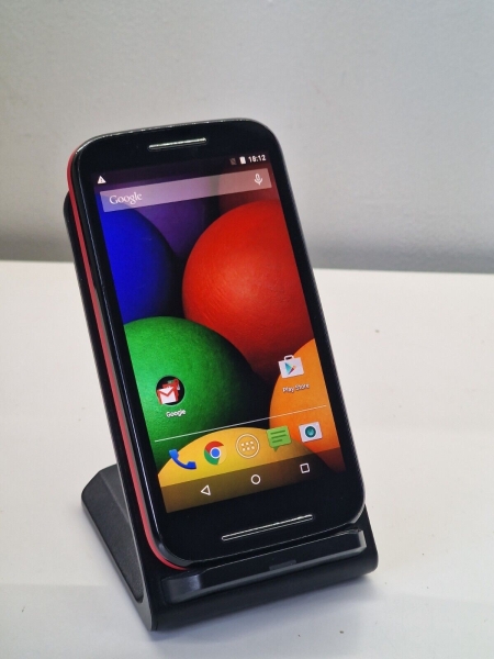 Motorola Moto E (1. Gen) 4GB rot Android Touchscreen Smartphone Tesco gesperrt