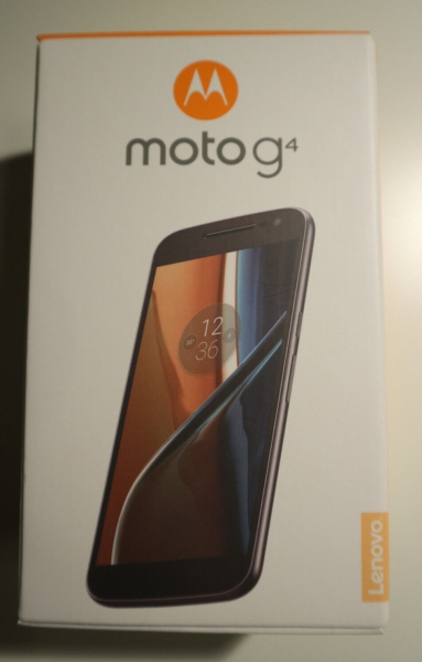 Motorola Moto G4 Schwarz (XT1622) – 16GB (Dual SIM) – Smartphone mit OVP