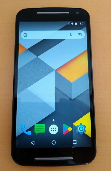 Motorola Moto G 2. Generation 8GB Android ohne Simlock schwarz Smartphone Handy