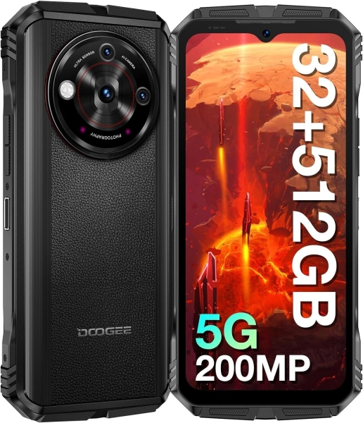 Doogee V30 Pro robustes Smartphone 5G, 32GB RAM + 512GB ROM (2 TB TF)