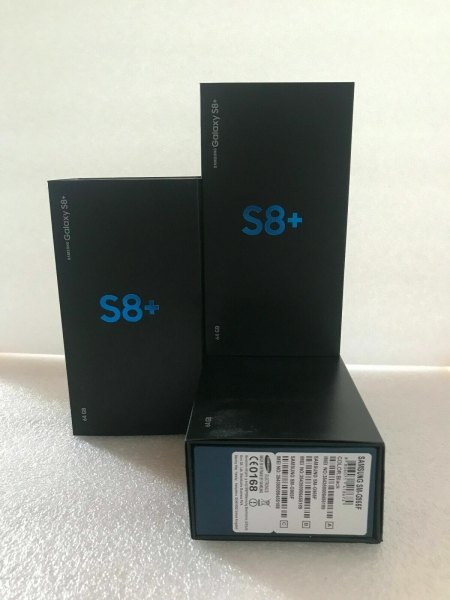 Samsung Galaxy S8+ ✔64GB ✔Midnight Black ✔SMARTPHONE ✔NEU & OVP ✔SM-G955F/DS
