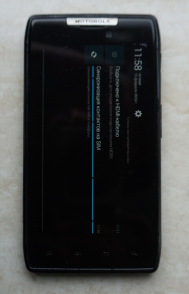 Motorola  RAZR XT910 – 16GB – Schwarz (Ohne Simlock) Smartphone
