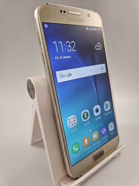 Samsung Galaxy S6 Gold entsperrt 32GB 5.1″ 16MP 3GB RAM Android Smartphone