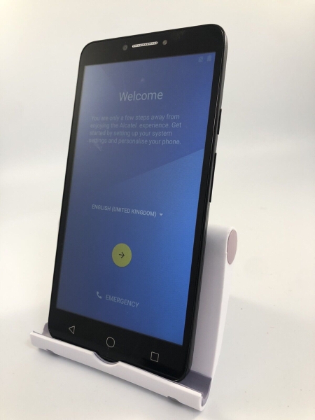 Alcatel Pixi 4 (6) (9001X) schwarz 16GB entsperrt großes Android Smartphone Klasse B
