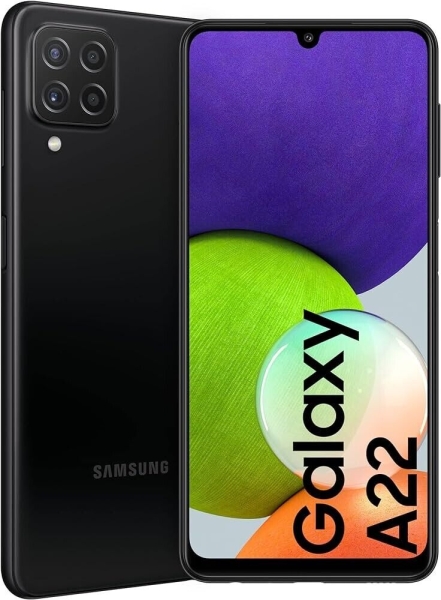 Samsung Galaxy A22 schwarz 4G 128GB 4GB RAM Single Sim 6,6″“ entsperrt Smartphone