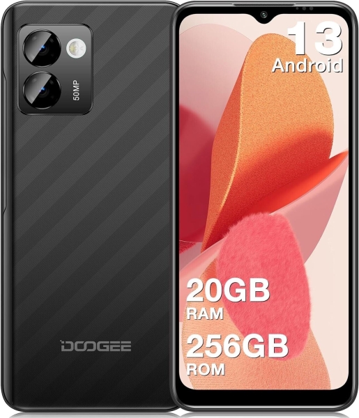 DOOGEE N20 PRO SMARTPHONE (6,5″“ FHD, 20 GB RAM, 256 GB SPEICHER, 50 MP)