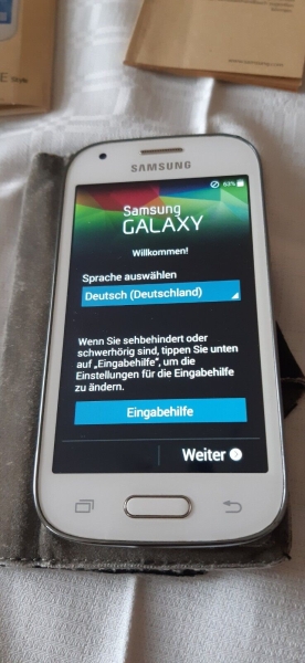 Samsung  Galaxy Ace Style SM-G310HN – 4GB – Weiß (Ohne Simlock) Smartphone