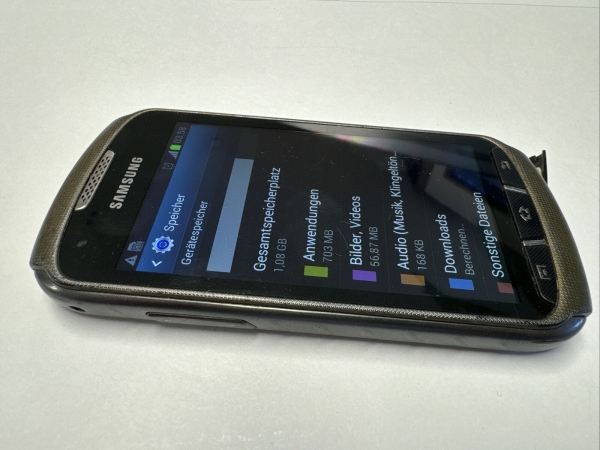 Samsung Galaxy Xcover 2 GT-S7710 – 4GB – Titan Grau (Ohne Simlock) Smartphone