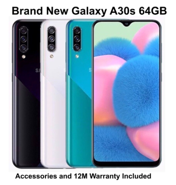 NEU Samsung Galaxy A30s 64GB entsperrt Smartphone – 12M Garantie – Zubehör