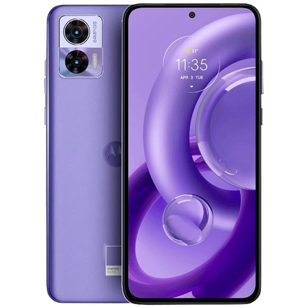 Motorola Edge 30 Neo Smartphone 128 GB 16 cm (6.28 Zoll) Violett Android™ 12