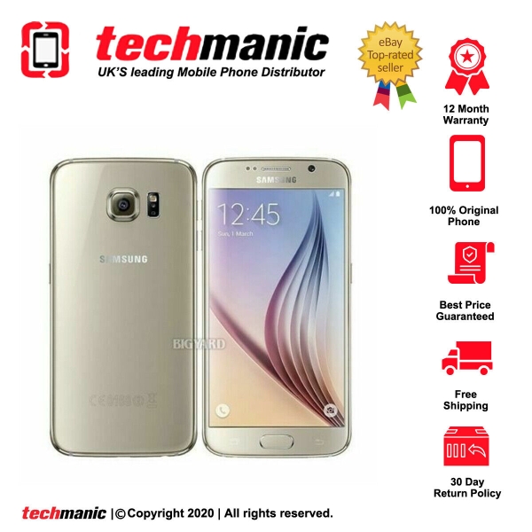 Samsung Galaxy S6 – 32GB – Smartphone gold (entsperrt)