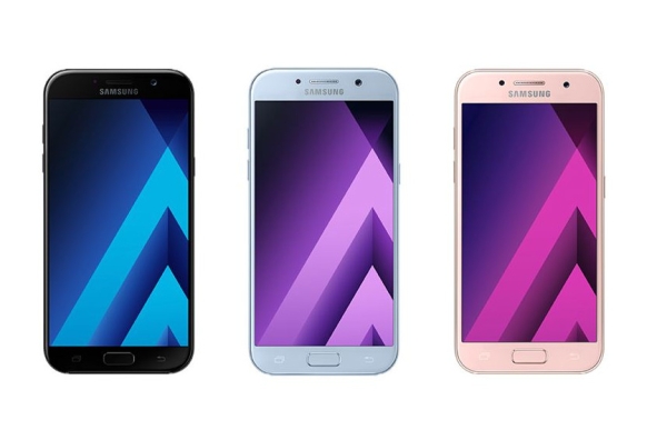 Samsung Galaxy A3 2017 16GB entsperrt 4G Android Smartphone sehr guter Zustand