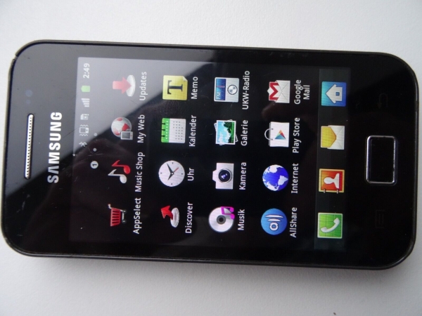 Samsung  Galaxy Ace GT-S5839i – (Ohne Simlock) Smartphone ohne akku u. Abdeckung