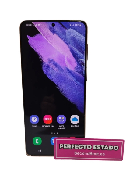 Samsung Galaxy S21+ 5G 8/128 GB gebrauchtes lila Smartphone