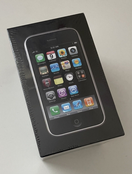 Neu versiegelt altes Lager Apple iPhone 3g 8GB – 2008 Modell – seltene Sammler UK Modell