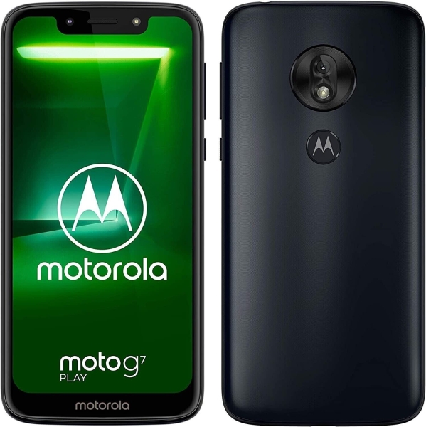 Motorola G7 Play – 32 GB – Deep Indigo (entsperrt) Smartphone