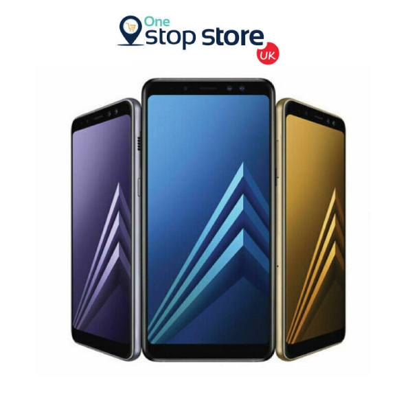 Samsung Galaxy A8 2018 A530F 32GB NFC entsperrt Smartphone schwarz/blau/gold Farbe