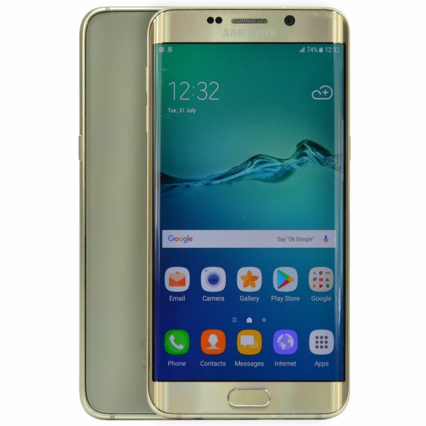 Samsung Galaxy S6 edge+ Plus – 32GB – Gold Platinum (entsperrt) Smartphone Klasse A