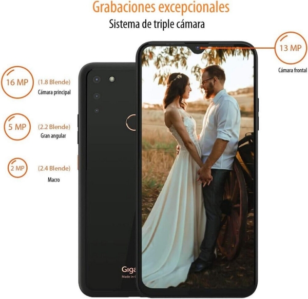 Gigaset GS4 Dual-SIM Smartphone 64GB 6,3 Zoll 16 cm Dual-SIM Android 10 weiß
