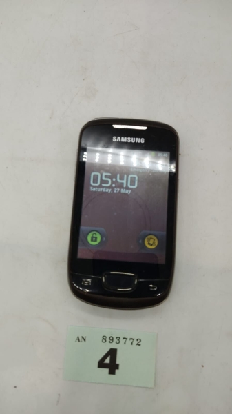 Samsung Galaxy Mini GT-S5570 – stahlgrau (EE) Smartphone. Nur Gerät. Gebraucht.