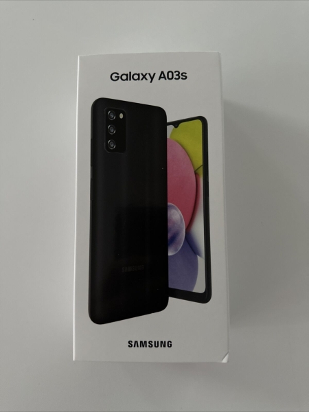 Samsung Galaxy A03s – 32GB – Schwarz Android Smartphone SM-A035F/DS – Brandneu