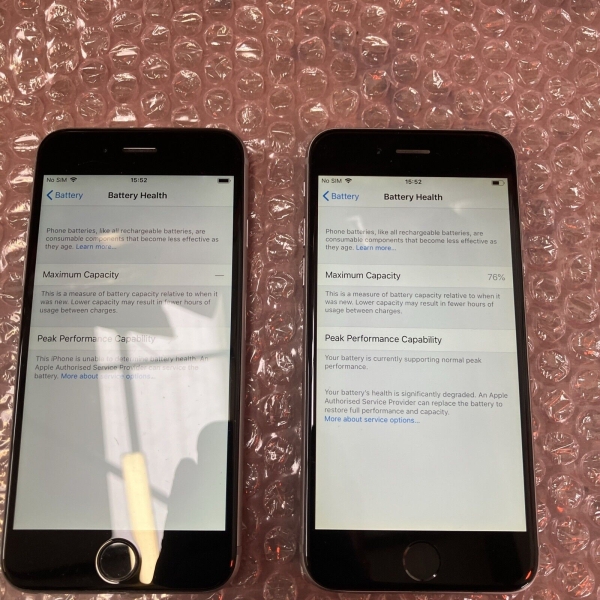 Apple iPhone 6 – 16 GB – Spacegrau (entsperrt) A1586 (CDMA + GSM)