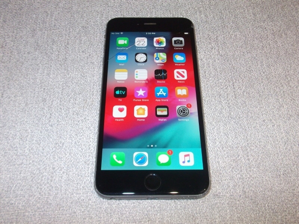 Apple iPhone 6 Plus – 64GB – Spacegrau (Vodafone) A1524 rissig – voll funktionsfähig