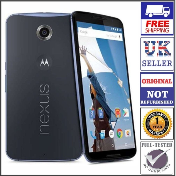Motorola Google Nexus 6 XT1100 – 32 GB – Smartphone mitternachtsblau (entsperrt)