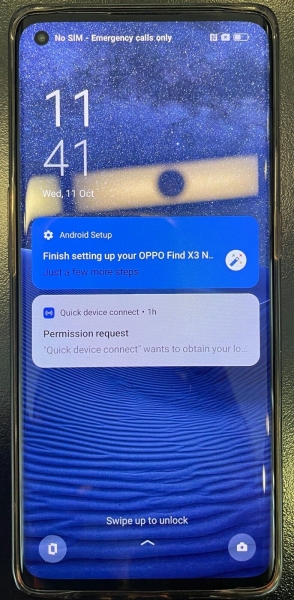 OPPO Find X3 Neo 5G – Smartphone schwarz (entsperrt)