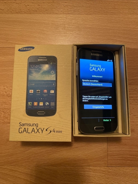 Samsung Galaxy S4 Mini GT-I9195I – 8GB- (Ohne Simlock) Smartphone – Schwarz