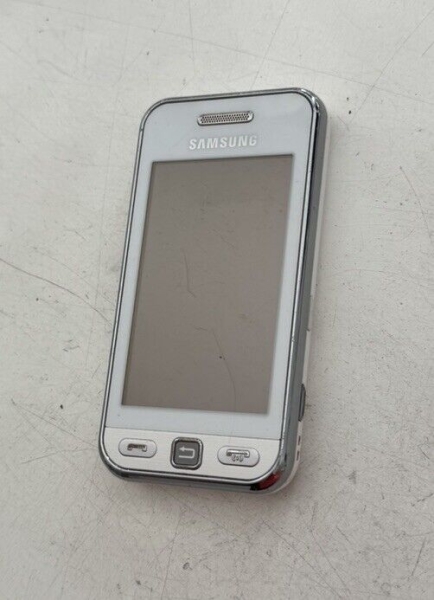 Handy Samsung Star GT-S5230 weiss  (Ohne Simlock) Smartphone Ungeprüft
