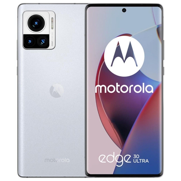Motorola Edge 30 Ultra 256GB Weiß NEU Dual SIM 6,67 Android Handy Smartphone OVP