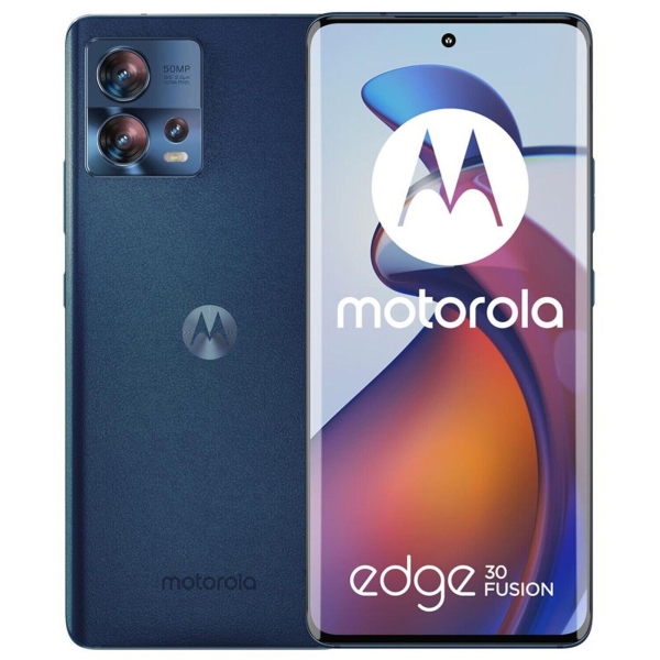 Motorola Edge 30 Fusion 128GB Blau NEU Dual SIM 6,55 Handy Smartphone OVP
