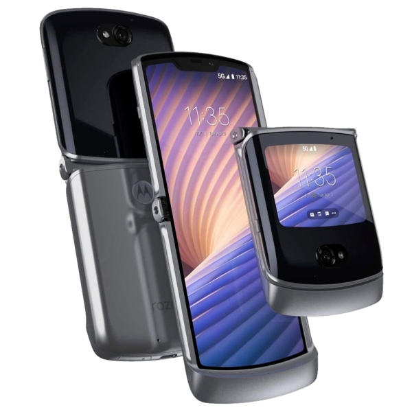 Motorola Razr 5G  256GB Silber NEU Dual SIM 6,2 Android Handy Smartphone OVP