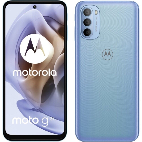Motorola Moto G31 64GB Blau NEU Dual SIM 6,4″ Android Handy Smartphone OVP
