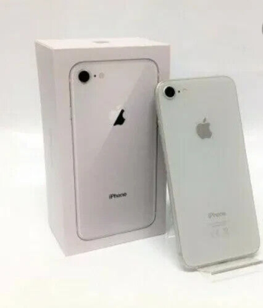 Neu verpackt Apple iPhone 8 64GB entsperrt Smartphone 100 % Akku Gesundheit A+++++