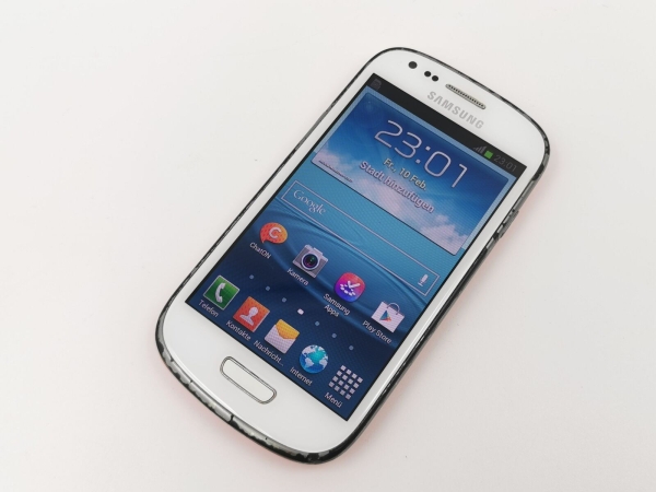 Samsung Galaxy S3 mini 8GB Weiß/Orange Android Smartphone GT-I8190N 💥