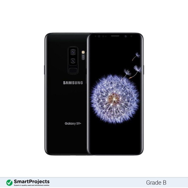 Samsung Galaxy S9+ Dual-SIM Schwarz 64 GB Klasse B – entsperrtes Smartphone