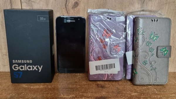 Samsung Galaxy S7 SM-G930 – 32GB – Schwarz Onyx (Vodafone) Handy Smartphone verpackt