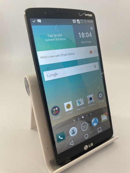 LG G3 D855 grau entsperrt 16GB 5,5″ 13MP 2GB RAM Android Smartphone geknackt #C2