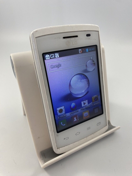 LG Optimus L1 E410i weiß entsperrt 4GB 3,0″ 2MP 512MB RAM Android Smartphone