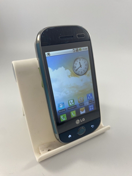 LG GW620 schwarz & silber entsperrt 150MB 3,0″ 5MP Android Slide Smartphone #C4
